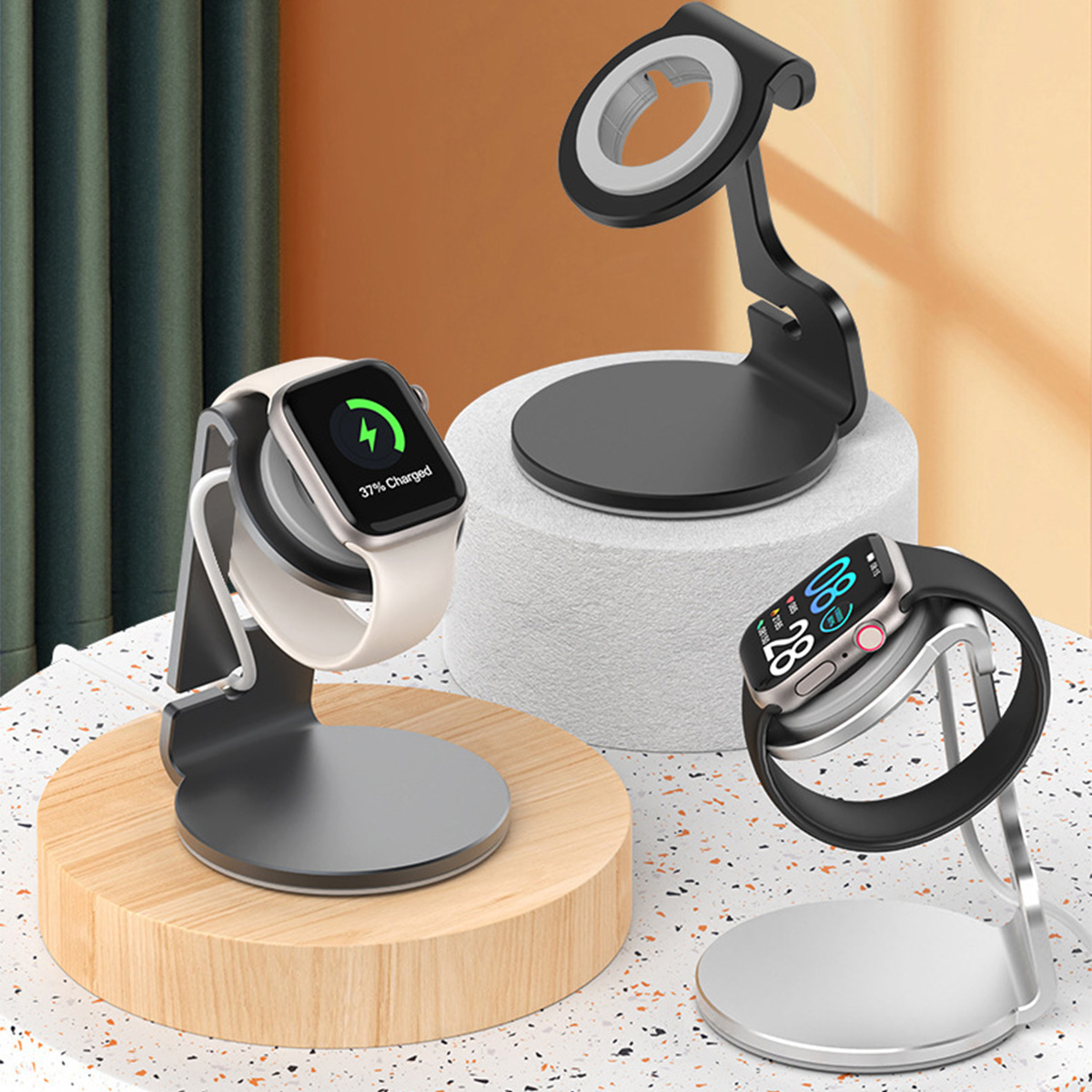 Aluminum Bracket Charger Dock  - Watch Charging Dock 리뷰 및 가격