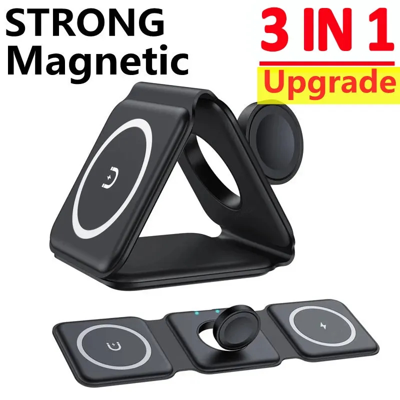 New 3in1 Foldable Wireless Cha - Smartwatch X12 리뷰 및 가격