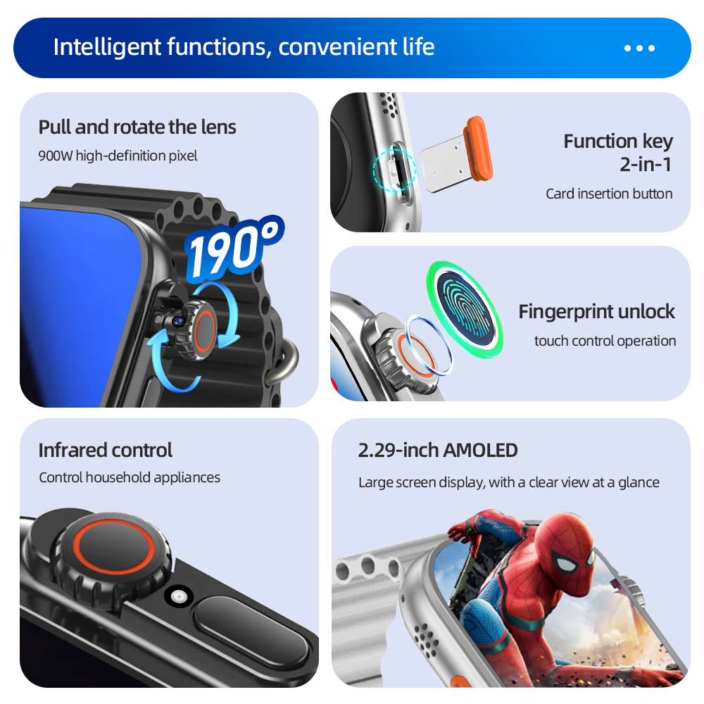 DW200 Smartwatch Men WIFI Touc - Smartwatch Id 리뷰 및 가격