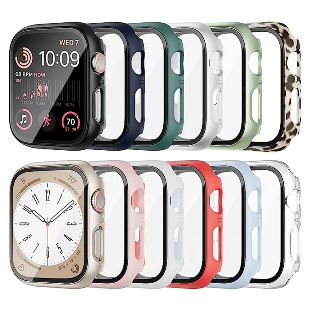 Glass+cover For Apple Watch Ca - Smartwatch Band Accessories 리뷰 및 가격