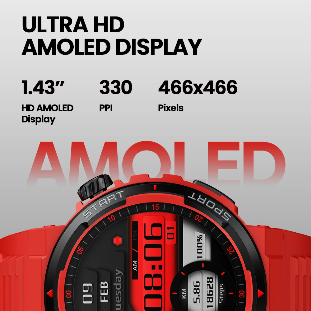 New Zeblaze Ares 3 Plus 1.43'' - Smartwatch Face 리뷰 및 가격