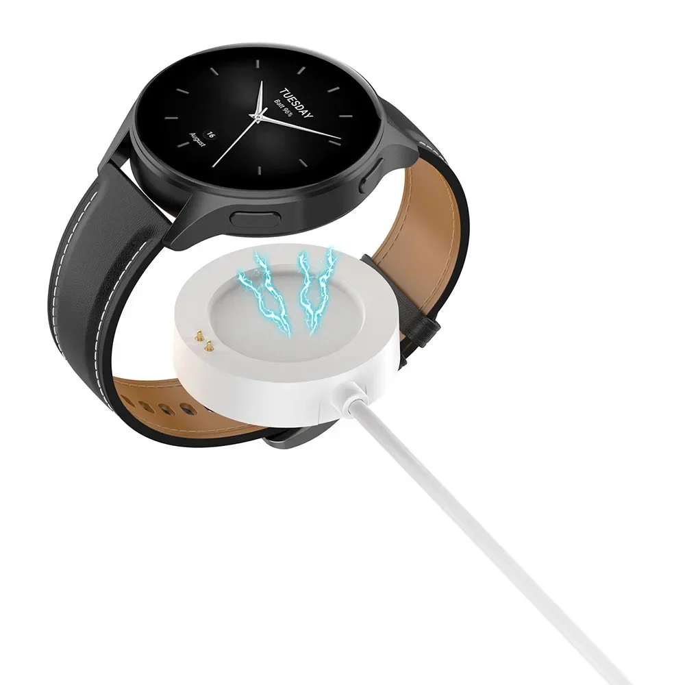 White Smartwatch Charging Cabl - Xiaomi Smartwatch S3 Accessories 리뷰 및 가격