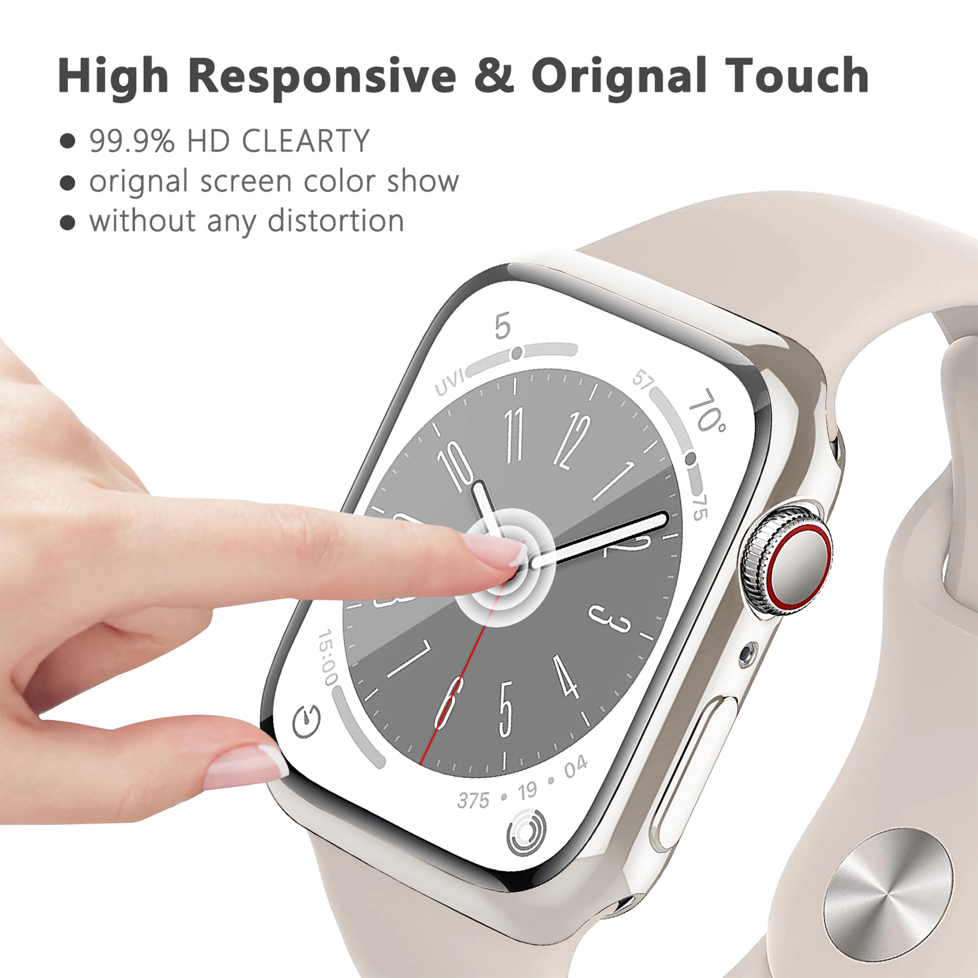 Screen Protector For Apple Wat - Smartwatch Band Accessories 리뷰 및 가격