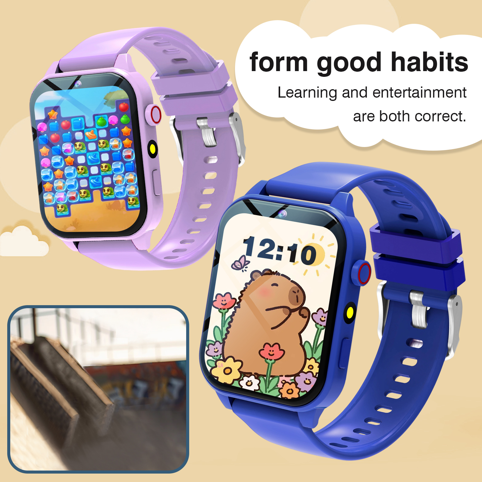Kids′s Smart Watch 18 Games Ca - Smartwatch Touch 리뷰 및 가격