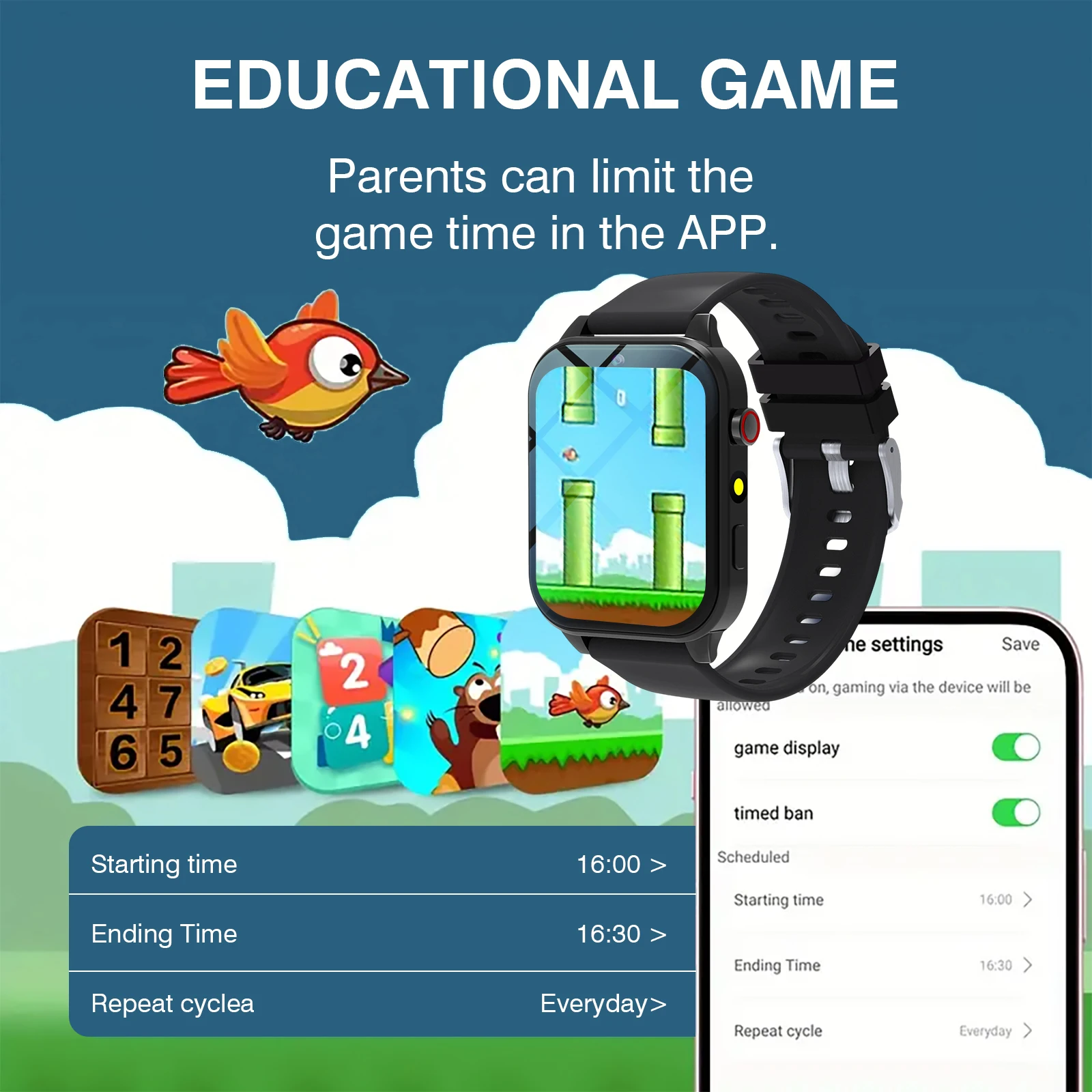 Kids′s Smart Watch 18 Games Ca - Smartwatch Touch 리뷰 및 가격