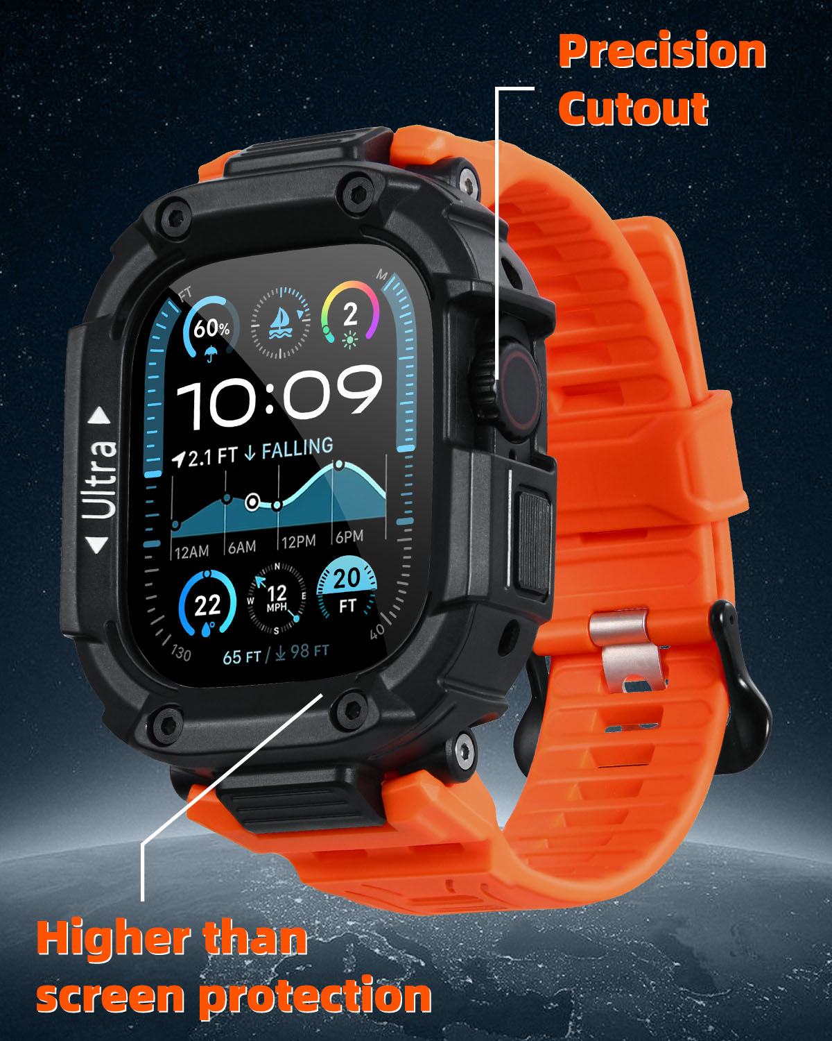 Oatsbasf for Apple Watch Ultra - Watch Case Bumper 리뷰 및 가격