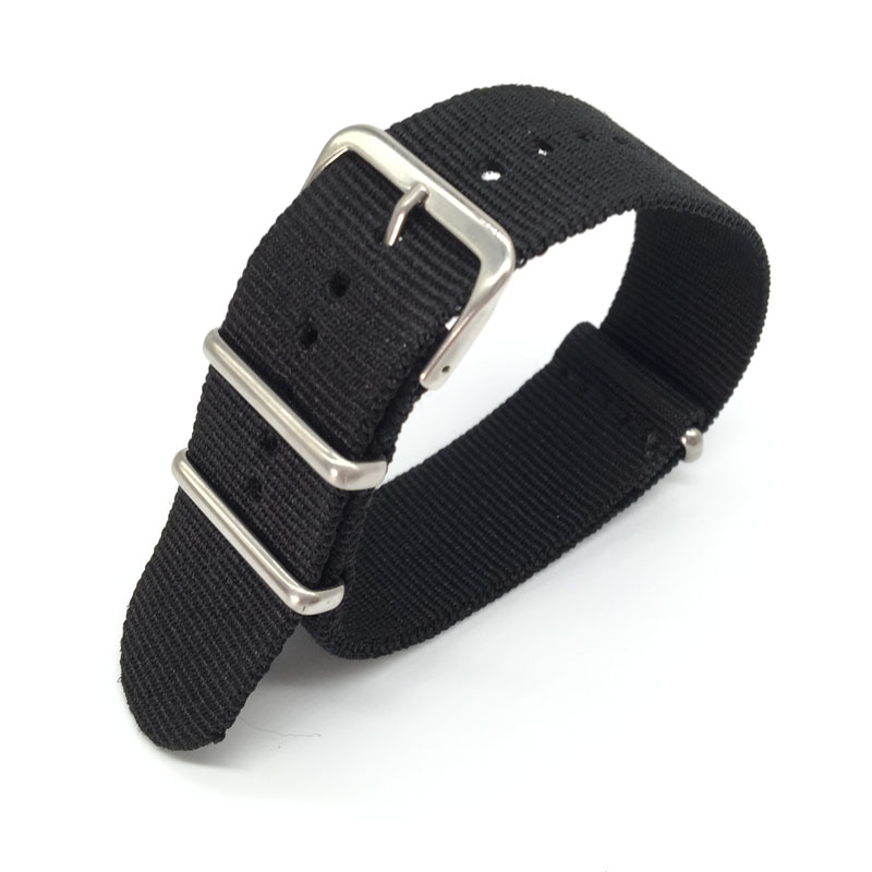Black Nylon Strap for 16mm 18m - Nylon Nato Strap 리뷰 및 가격