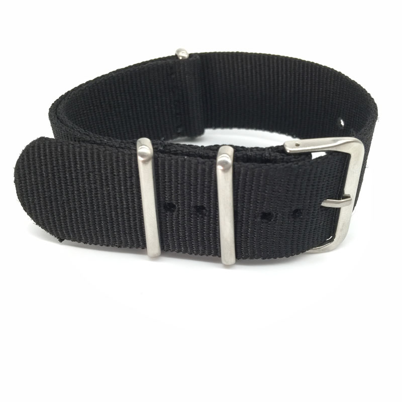 Black Nylon Strap for 16mm 18m - Nylon Nato Strap 리뷰 및 가격