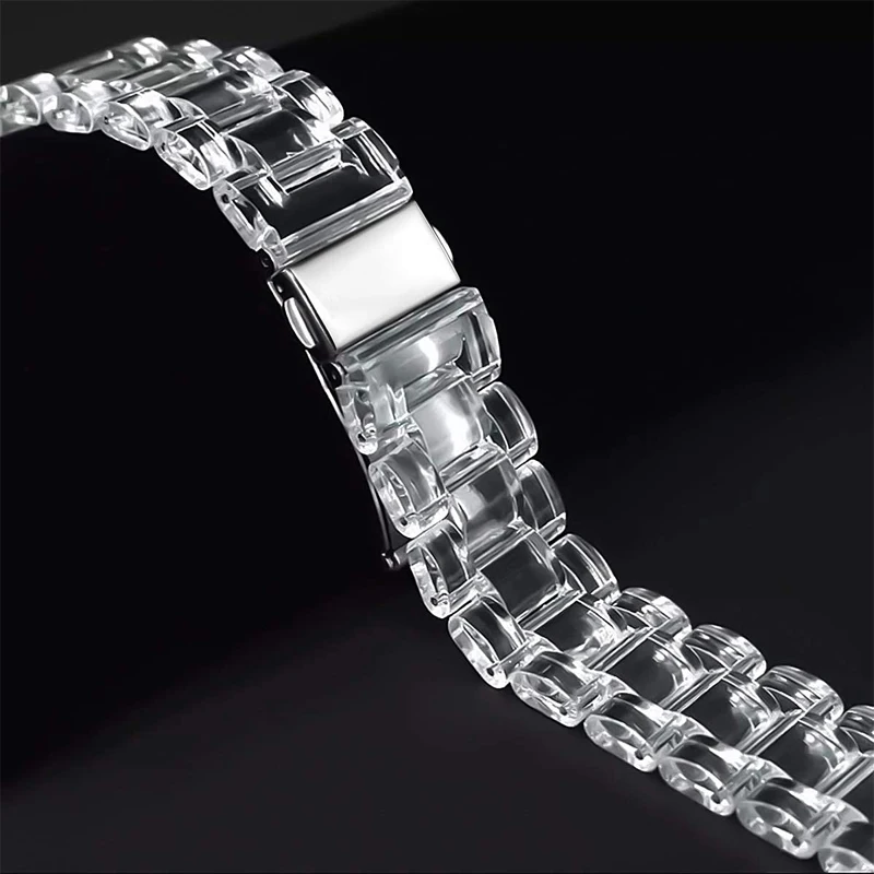 Transparent Glacier band for S - Titan Smartwatch Accessories 리뷰 및 가격