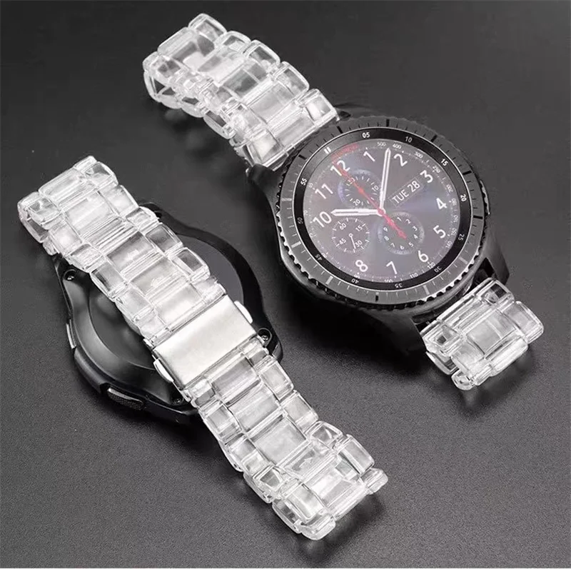 Transparent Glacier band for S - Titan Smartwatch Accessories 리뷰 및 가격