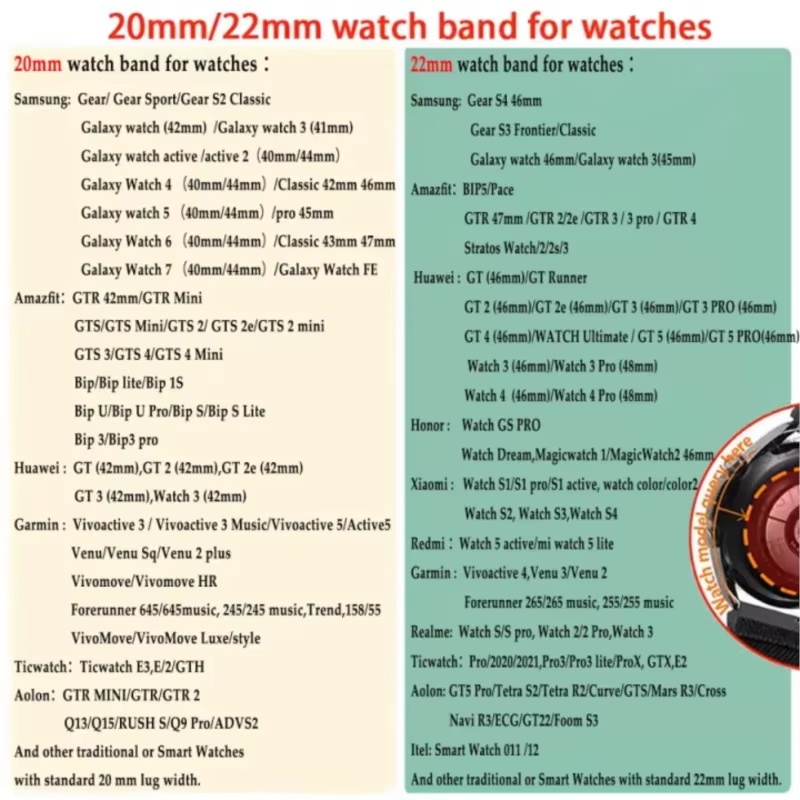 20mm 22mm Magnetic Loop Strap  - Titan Smartwatch Accessories 리뷰 및 가격