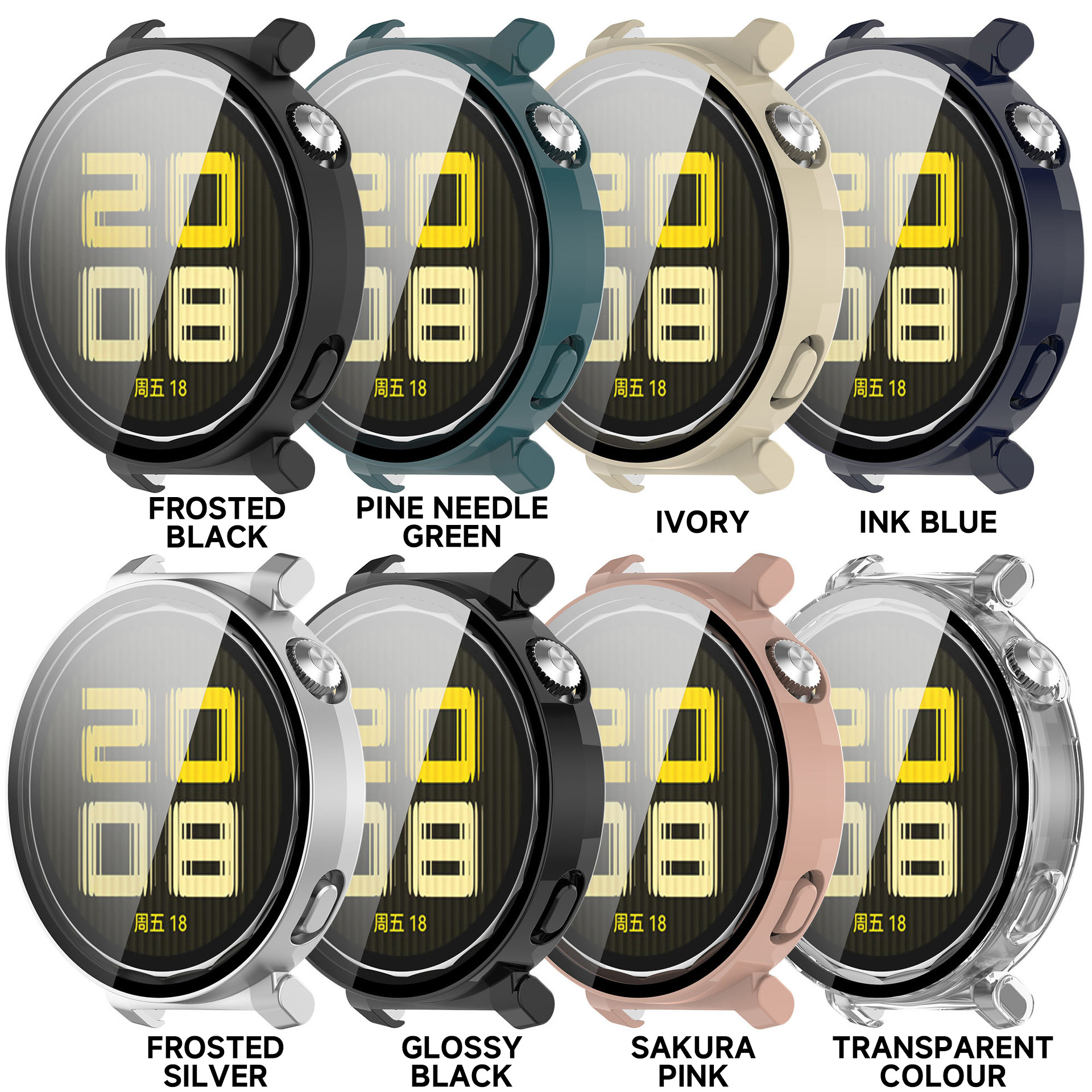 Tempered glass case For Huawei - Titan Smartwatch Accessories 리뷰 및 가격