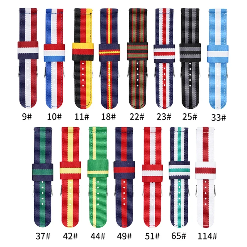 20mm 22mm Woven Nylon Strap fo - Nylon Nato Strap 리뷰 및 가격