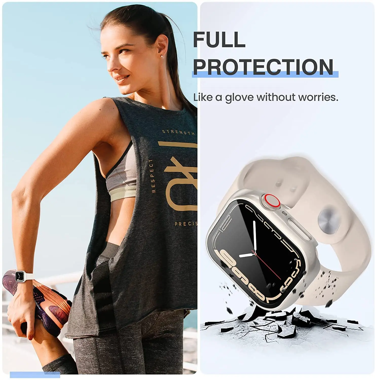 3 Pack Tempered Glass Cover fo - Smartwatch Band Accessories 리뷰 및 가격