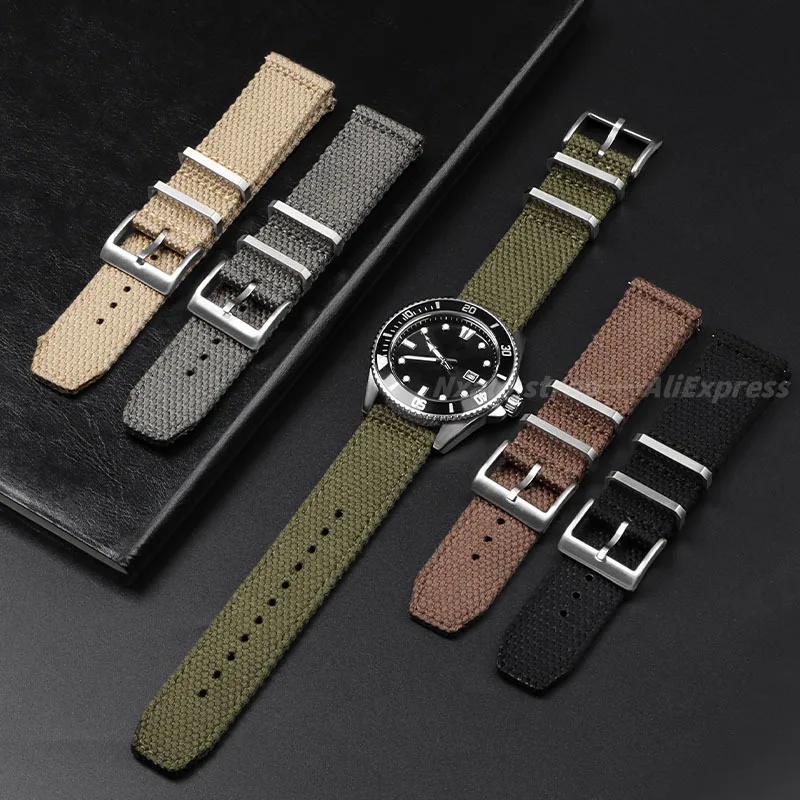 20mm 22mm Nylon Cotton Watch S - Nylon Nato Strap 리뷰 및 가격