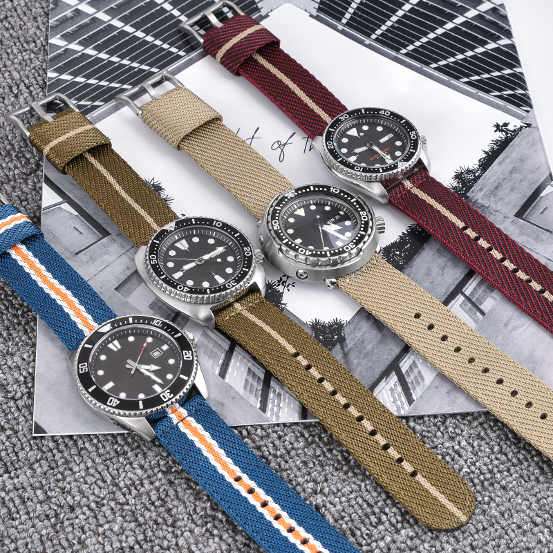 Woven Nylon Strap 18mm 20mm 22 - Nylon Nato Strap 리뷰 및 가격