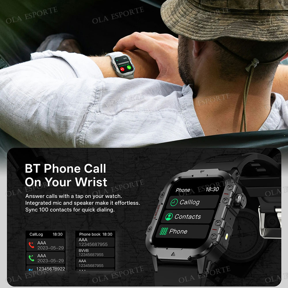 New Military Smart Watch Men I - Smartwatch X12 리뷰 및 가격