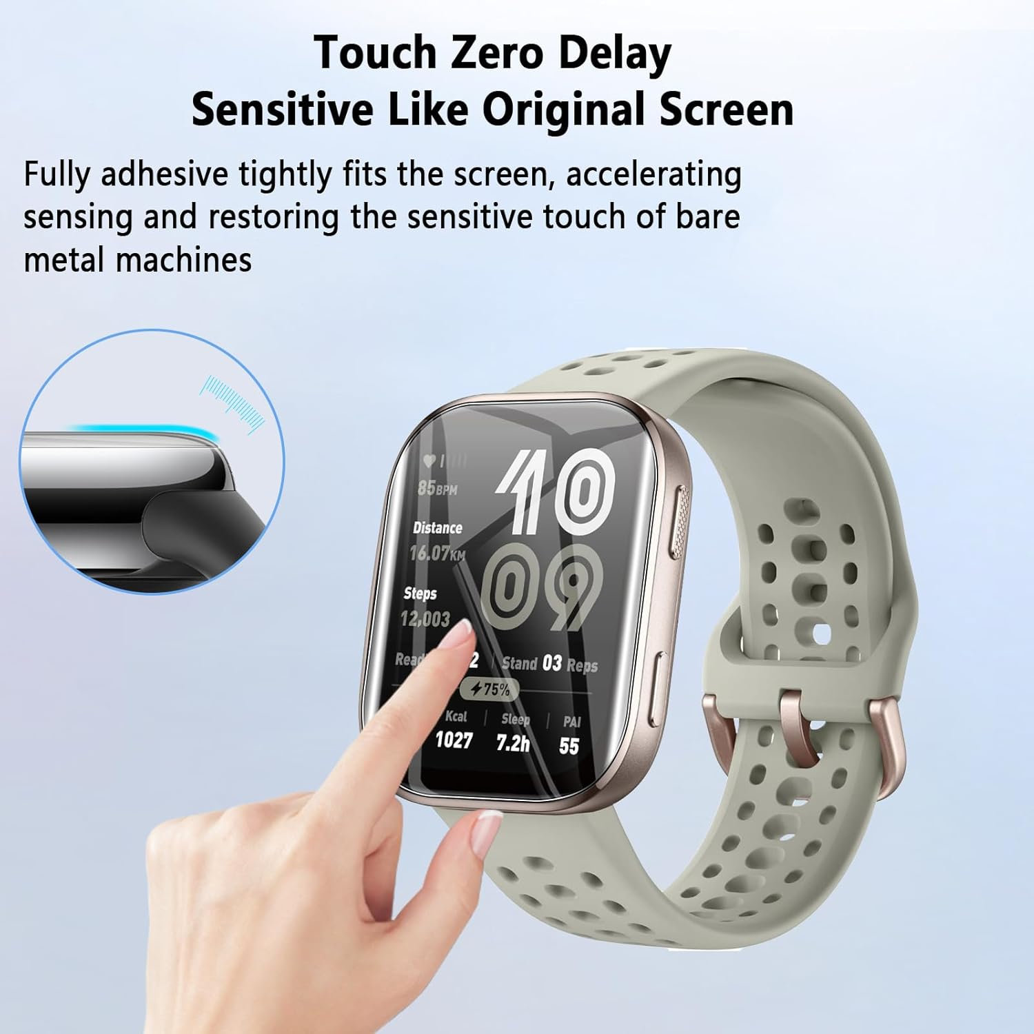 Screen Protector for Amazfit b - Watch Case Bumper 리뷰 및 가격