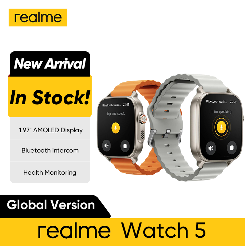 Global Version realme watch 5  - Smartwatch Face 리뷰 및 가격