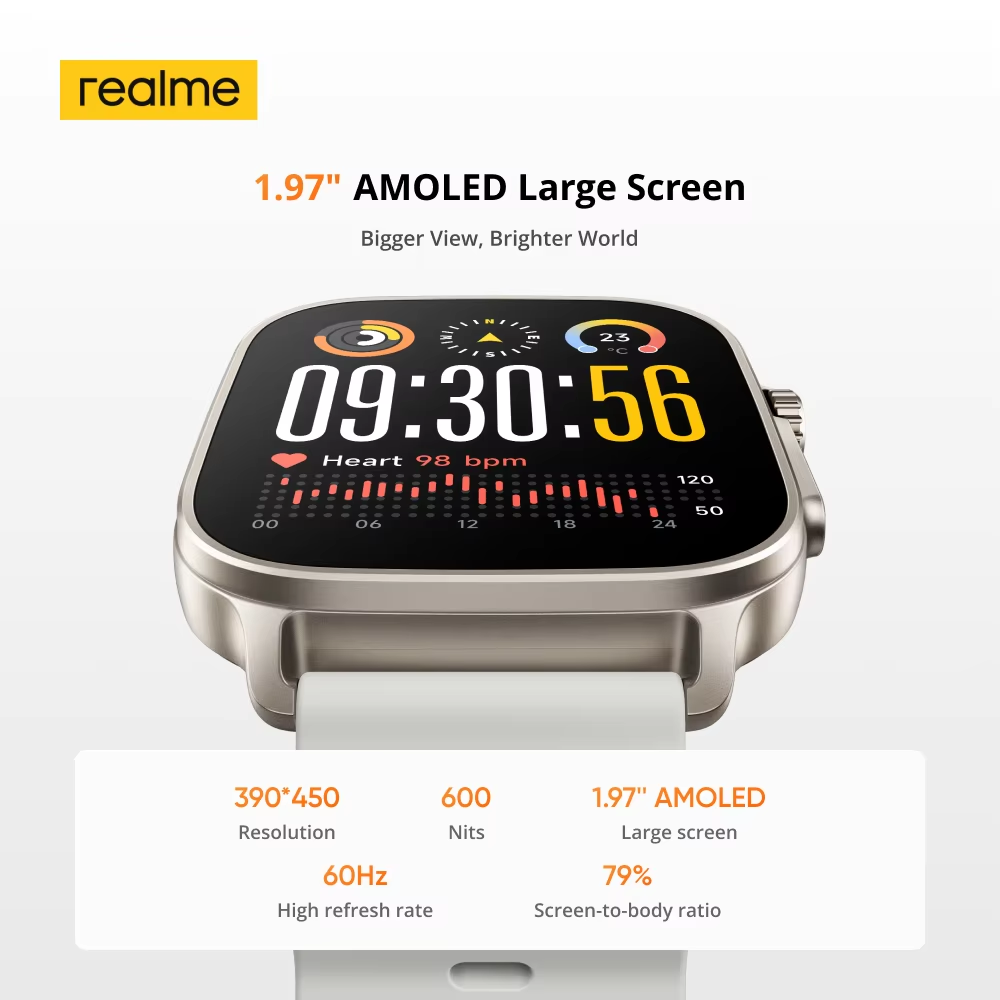 Global Version realme watch 5  - Smartwatch Face 리뷰 및 가격