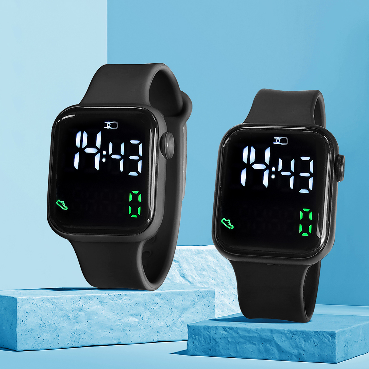 New 2PCS Student Minimalist Sm - Smartwatch Touch 리뷰 및 가격