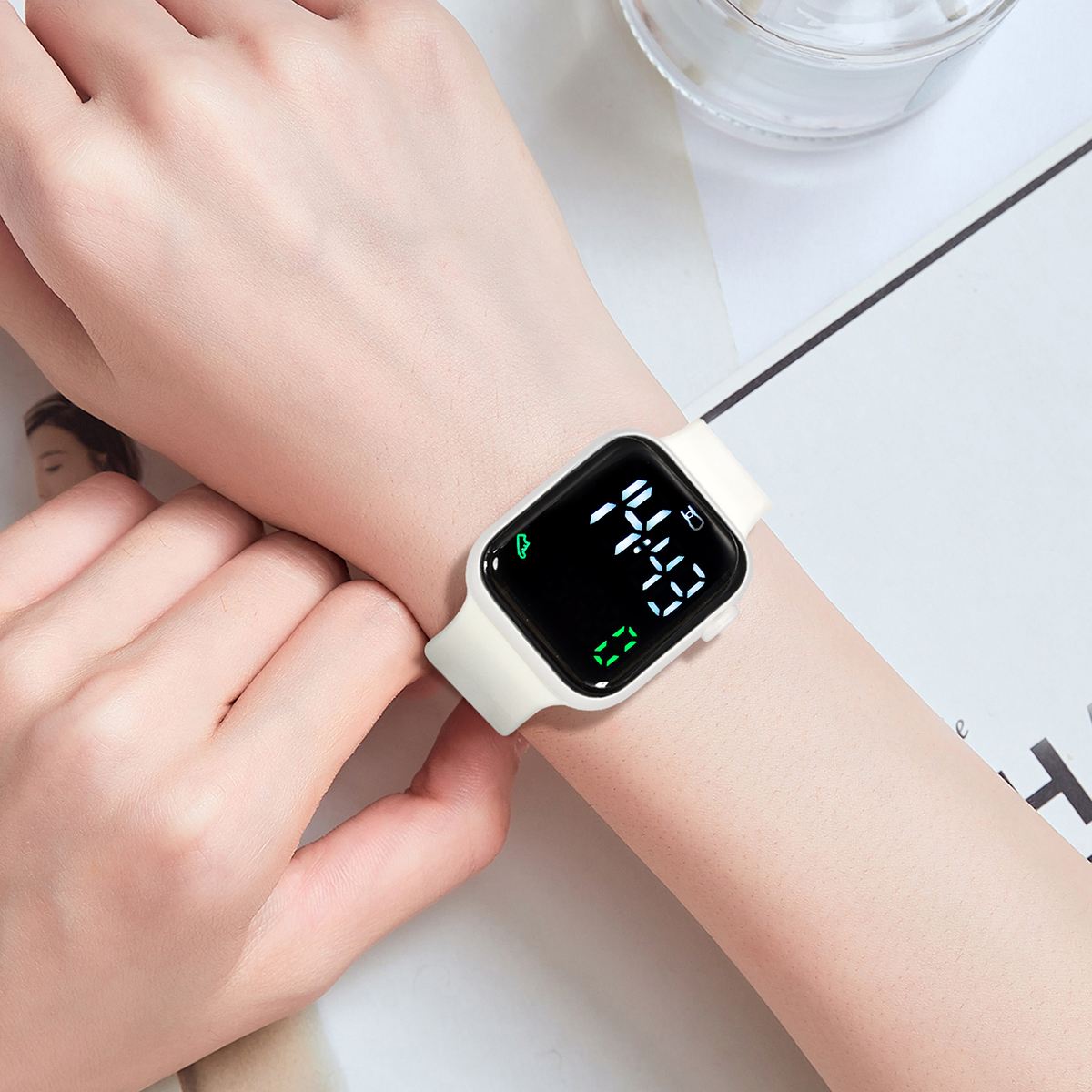 New 2PCS Student Minimalist Sm - Smartwatch Touch 리뷰 및 가격