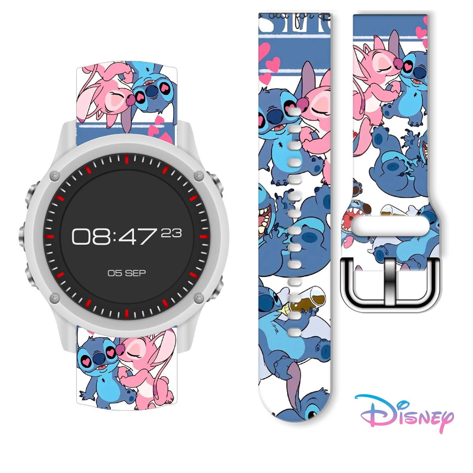 Disney 20mm Stitch 1 Printed S - Xiaomi Smartwatch Accessories 리뷰 및 가격