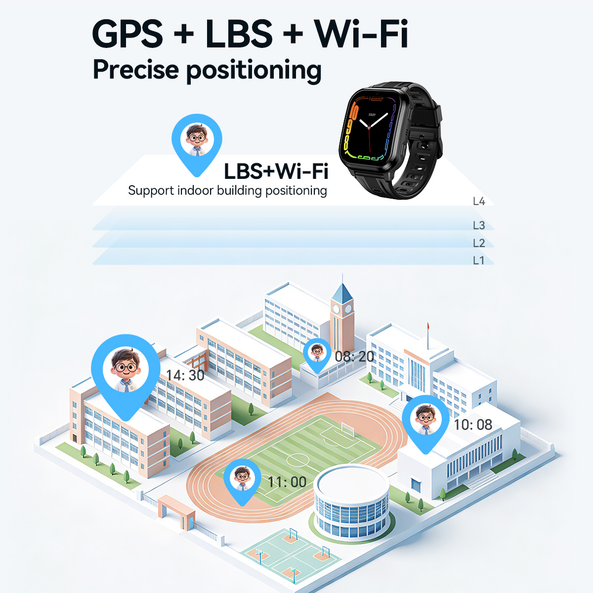 HOCO Y108 1.69inch HD LCD Curv - Smartwatch Id 리뷰 및 가격