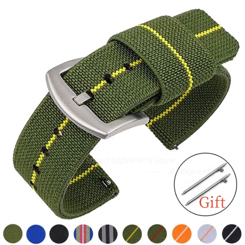 Nylon Watch Band 18mm 20mm 22m - Nylon Nato Strap 리뷰 및 가격