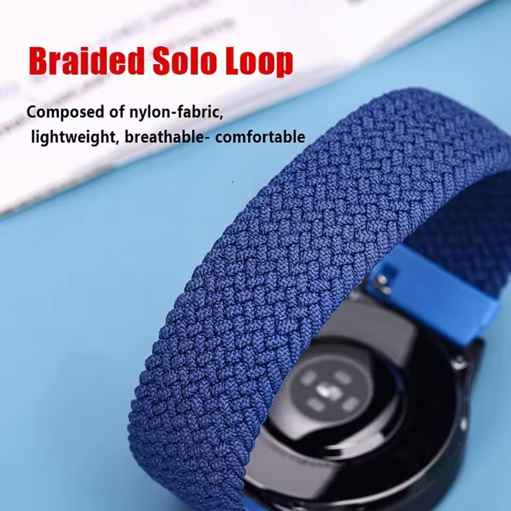 22mm watch straps Nylon Braide - Titan Smartwatch Accessories 리뷰 및 가격