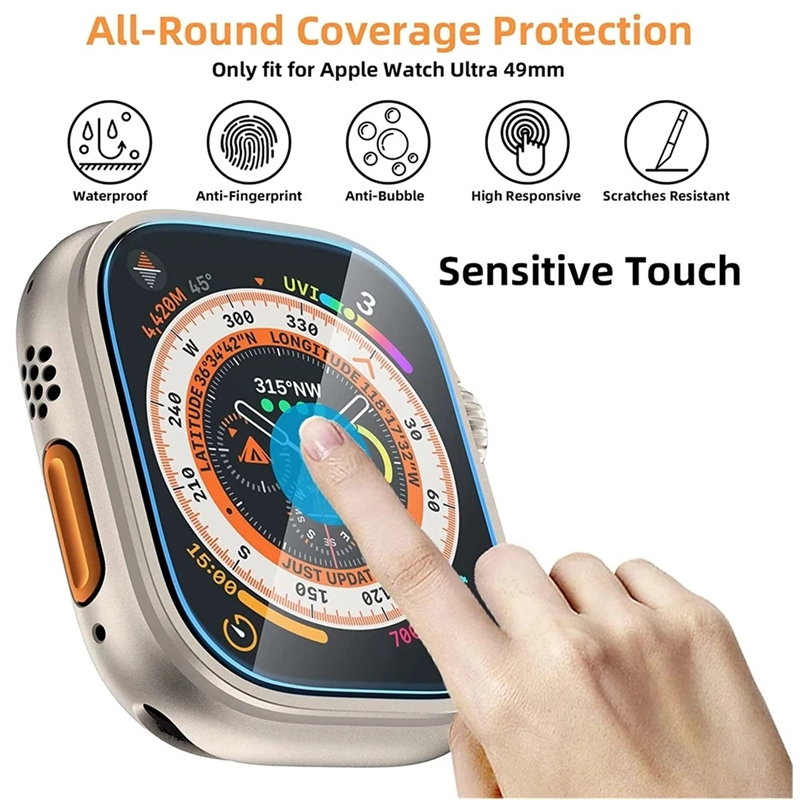 Tempered Glass for Apple Watch - Watch Case Bumper 리뷰 및 가격