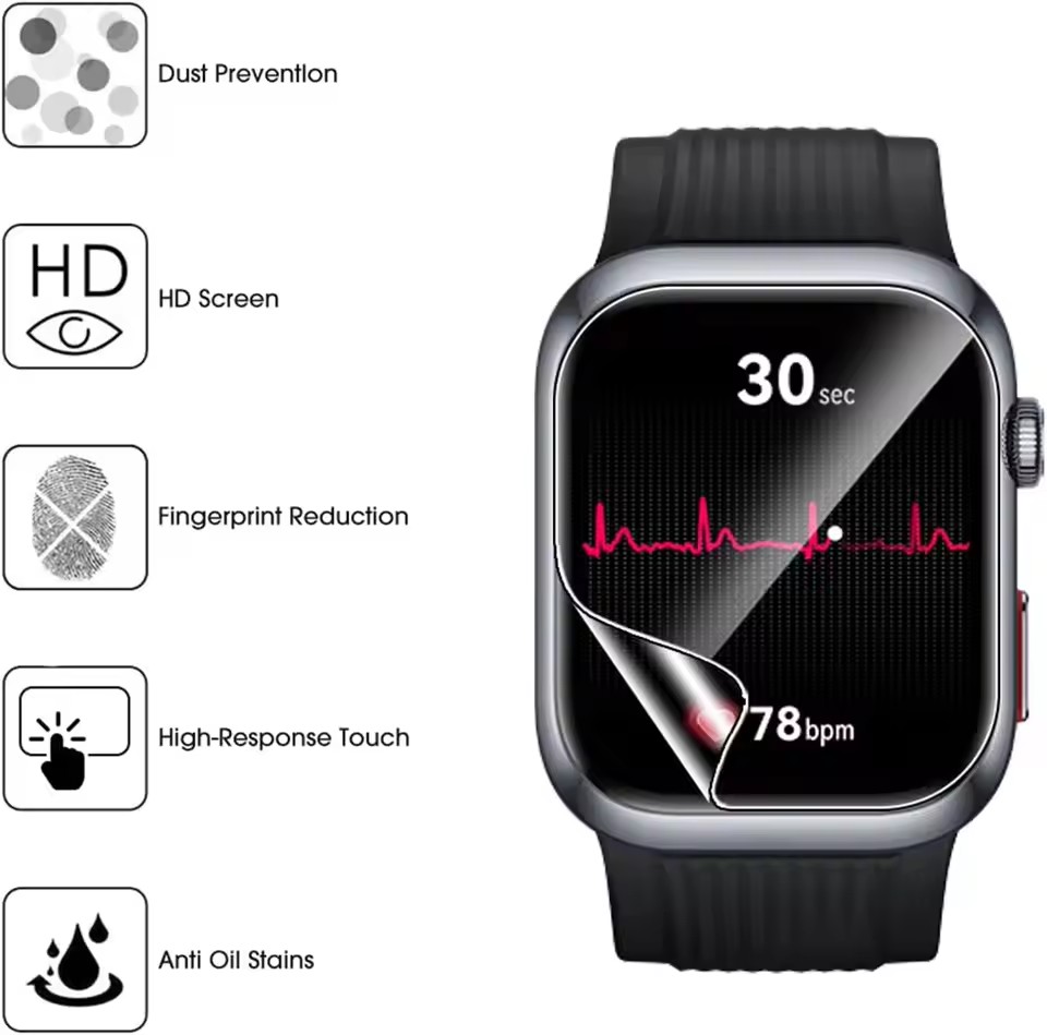 3pcs TPU Hydrogel Films for Hu - Huawei Smartwatch Accessories 리뷰 및 가격