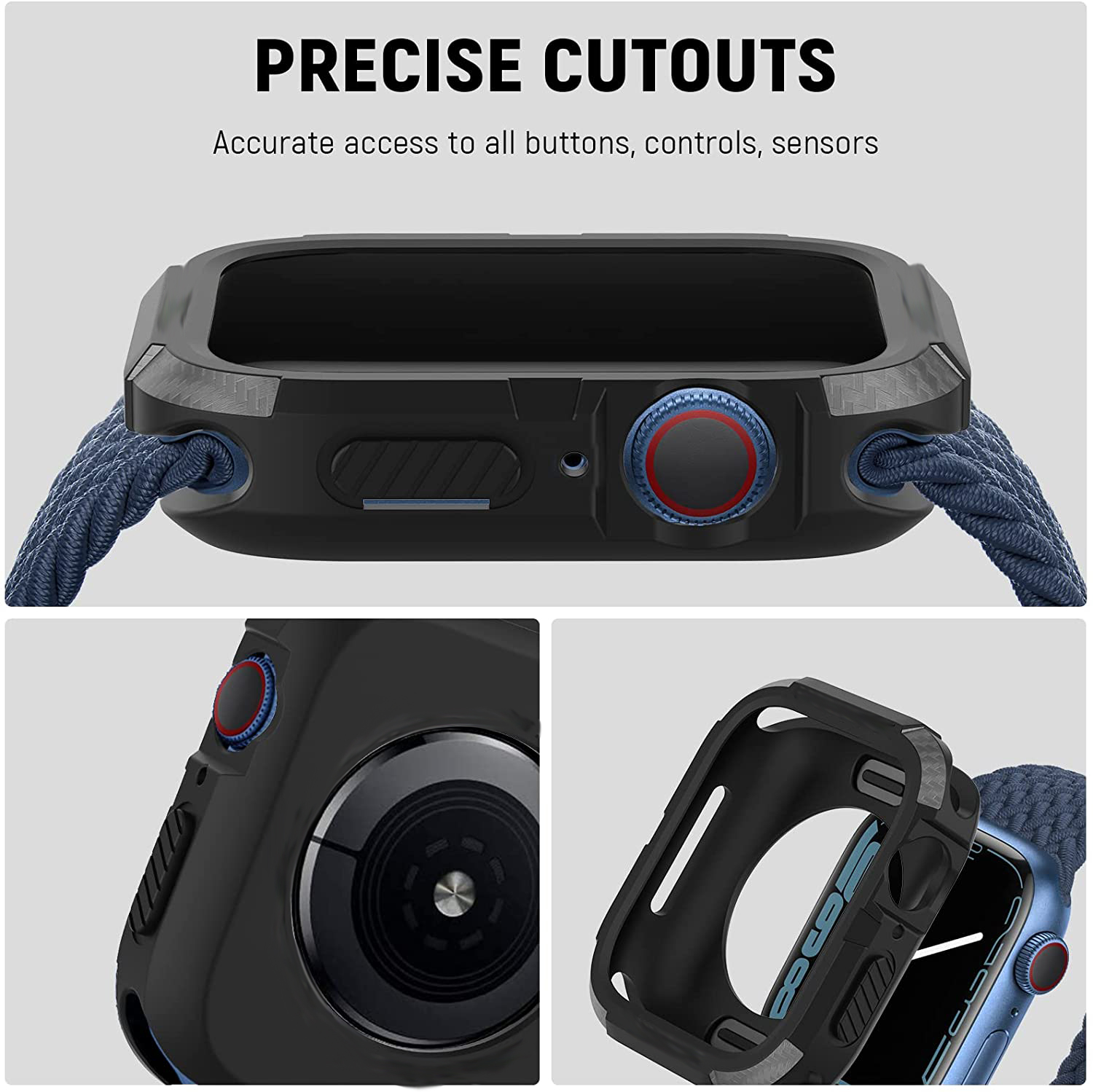 Rugged Cover for Apple Watch C - Smartwatch Band Accessories 리뷰 및 가격